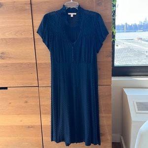 Rebecca Taylor Navy Blue Dress Size 8